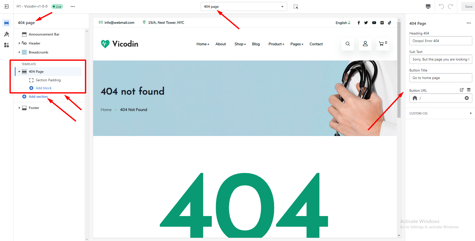 404 Pages